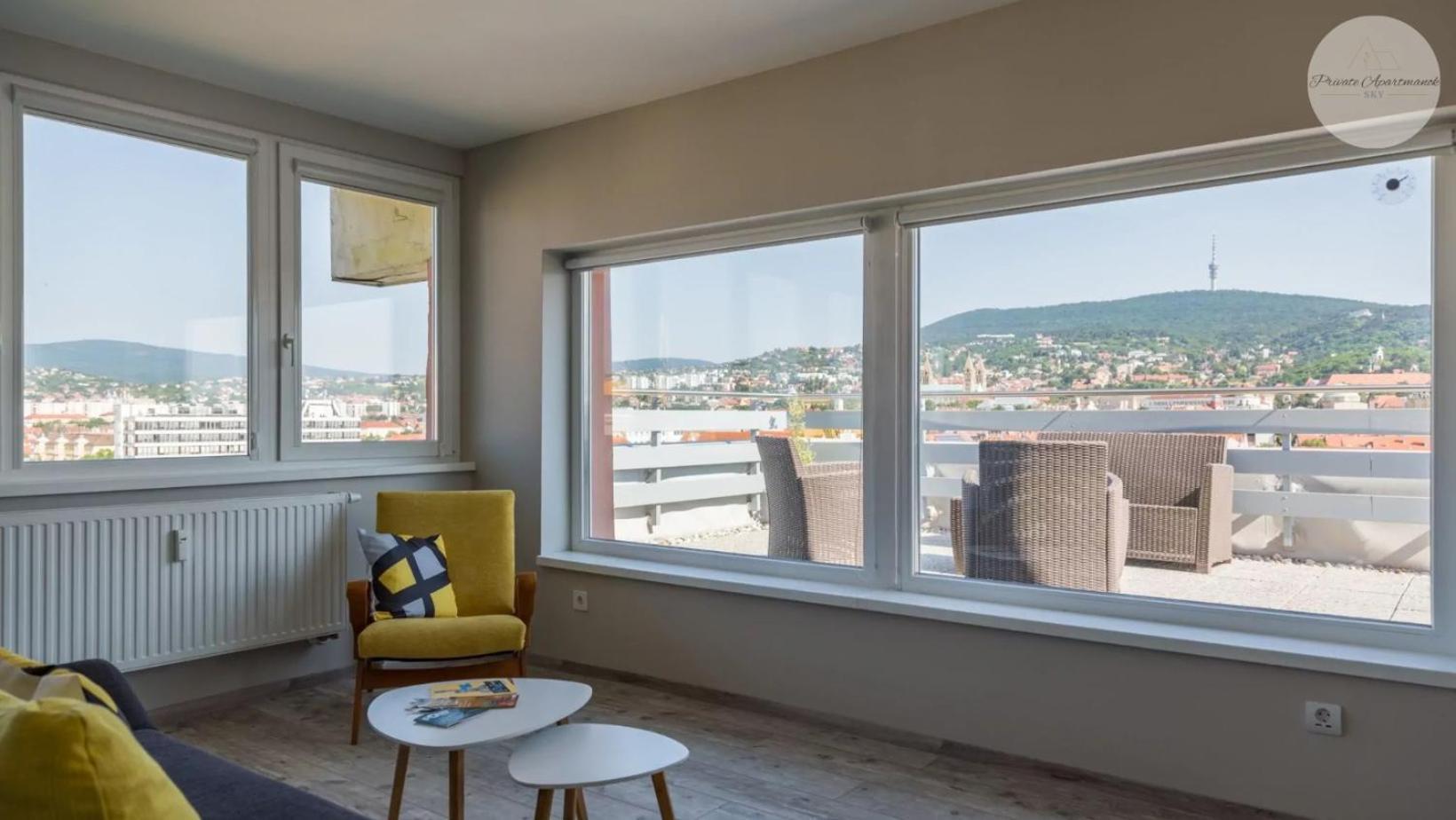 Sky Panorama Apartman Beci Exterior foto